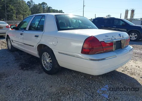 2003 Mercury Grand Marquis Gs from USA, damaged, VIN 2MEFM74W53X687602